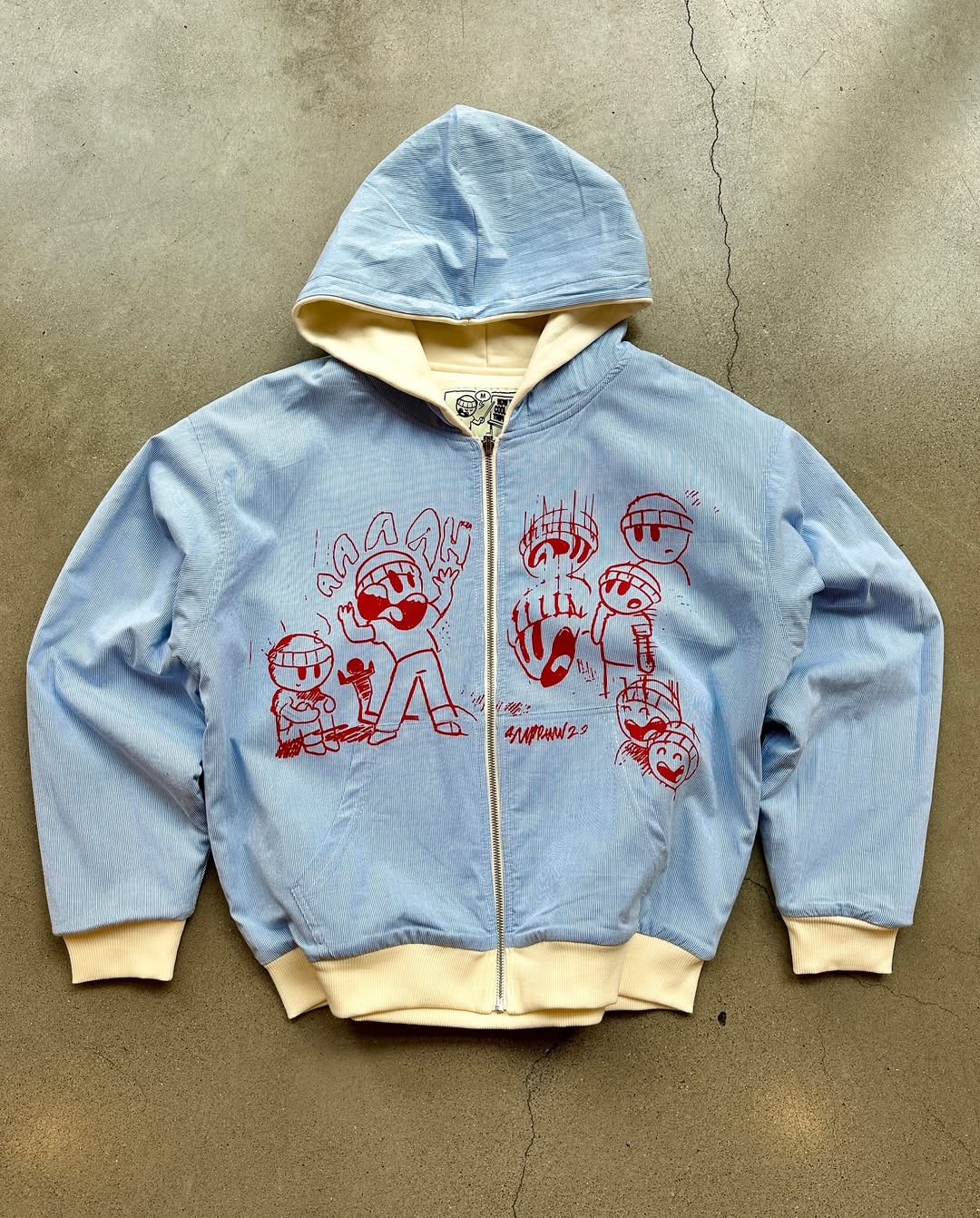 Reversible Zip-Up