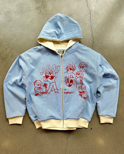 Reversible Zip-Up