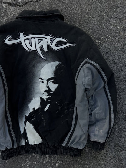 Vintage 90s Makaveli x 2pac Bomber Jacket